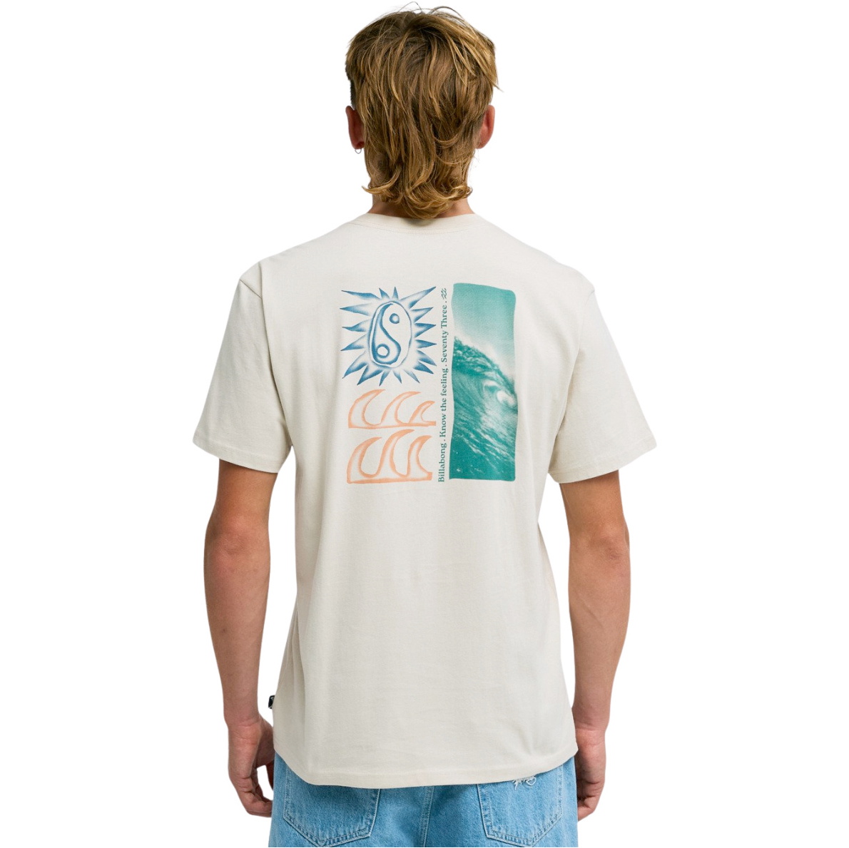 2026 Billabong Mens The Feeling T-Shirt EBYZT00564 - Chino
